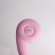 Розовый вибростимулятор точки G с нагревом Bendable Heating G-Spot Vibrator