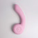 Розовый вибростимулятор точки G с нагревом Bendable Heating G-Spot Vibrator