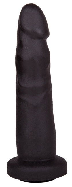 Черный анальный фаллоимитатор - 13 см. Черный анальный фаллоимитатор - 13 см.