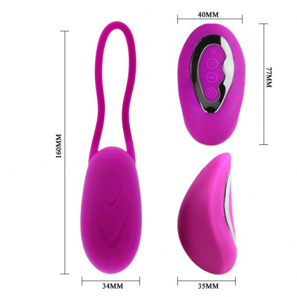 Виброяйцо с дистанционным управлением Dave Виброяйцо с дистанционным управлением Dave