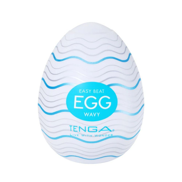 Мастурбатор-яйцо Tenga Egg Wavy