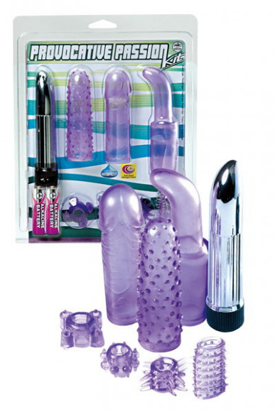 Мини-вибратор с насадками и эрекционными колечками - 11,5 см. Мини-вибратор с насадками и эрекционными колечками - 11,5 см.