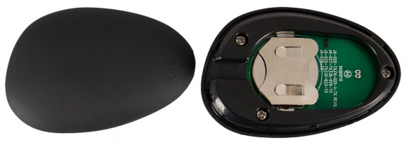 Черная вибронасадка для эрекции и стимуляции мошонки Cock ring with RC ball massager Черная вибронасадка для эрекции и стимуляции мошонки Cock ring with RC ball massager