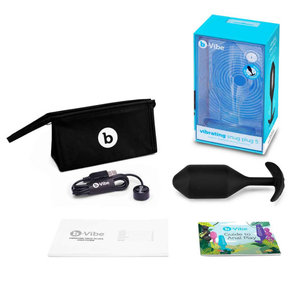 Черная вибропробка для ношения Vibrating Snug Plug 5 - 16,5 см. Черная вибропробка для ношения Vibrating Snug Plug 5 - 16,5 см.