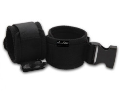 Черные фиксаторы для рук или ног G-Spot Pal Черные фиксаторы для рук или ног G-Spot Pal