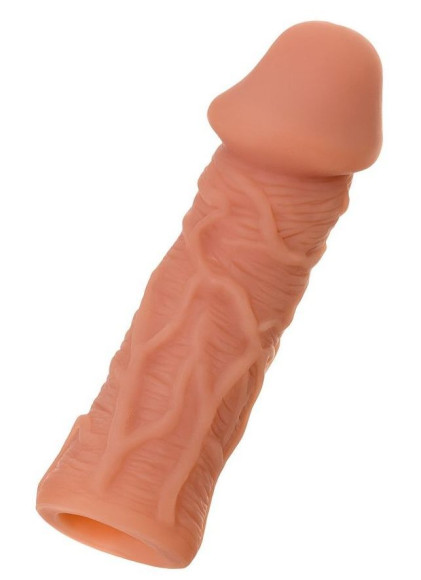 Насадка фаллического вида с венками Extreme Sleeve 005 M-size - 14,7 см. Насадка фаллического вида с венками Extreme Sleeve 005 M-size - 14,7 см.