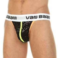 Мужские трусы-танга с черными пайетками Мужские трусы-танга с черными пайетками