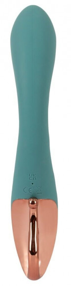 Бирюзовый вибратор-кролик The Magician Rabbit Vibrator - 22,5 см.