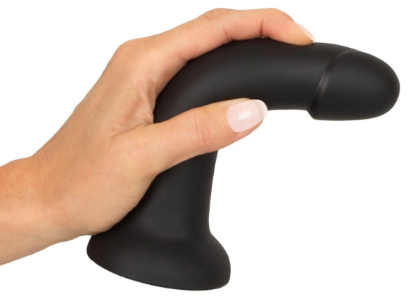 Черный женский страпон Strap-on Set: трусики и насадка