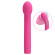 Розовый вибратор с увеличенной головкой Logan - 16,6 см. Розовый вибратор с увеличенной головкой Logan - 16,6 см.