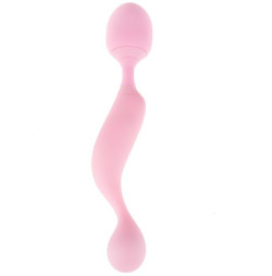 Универсальный перезаряжаемый вибратор Universal Massager - 21 см.