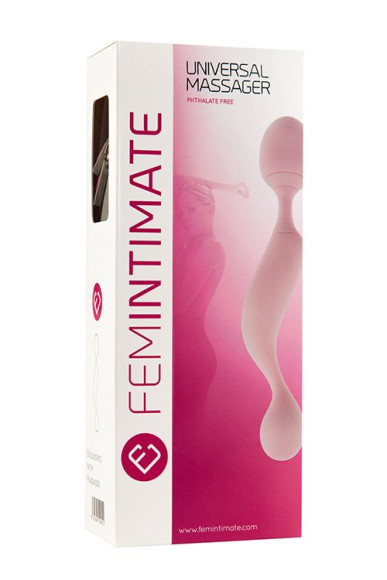 Универсальный перезаряжаемый вибратор Universal Massager - 21 см.