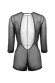 Эротический комбинезон Preciosity с рукавами длиной 3/4