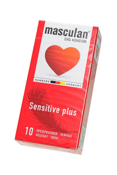Презервативы Masculan Sensitive plus - 10 шт. Презервативы Masculan Sensitive plus - 10 шт.