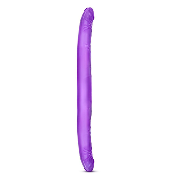 Фиолетовый двусторонний фаллоимитатор B Yours 16 Double Dildo - 40,6 см. Фиолетовый двусторонний фаллоимитатор B Yours 16 Double Dildo - 40,6 см.