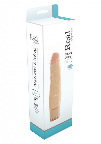 Телесный вибратор REALISTIC VIBRATOR REAL RAPTURE FURY - 19,5 см. Телесный вибратор REALISTIC VIBRATOR REAL RAPTURE FURY - 19,5 см.