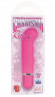 Розовый вибромассажер 10-Function Charisma Ripply - 11 см.