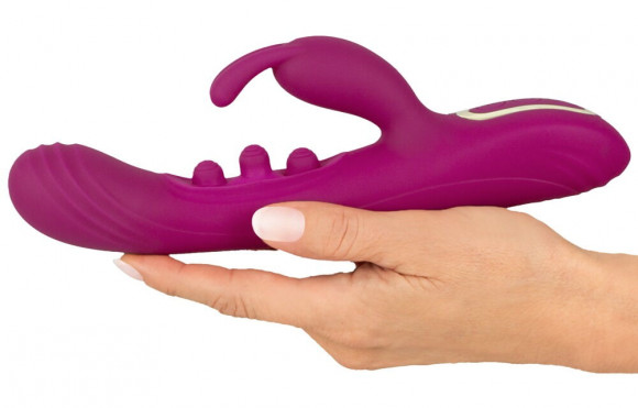 Лиловый вибратор-кролик 2 Function Vibrator Squirting - 22,5 см. Лиловый вибратор-кролик 2 Function Vibrator Squirting - 22,5 см.