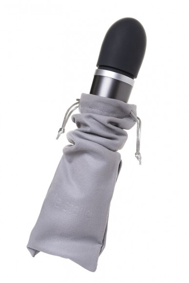 Серый жезловый вибратор Le Stelle HIDRA с нагревом