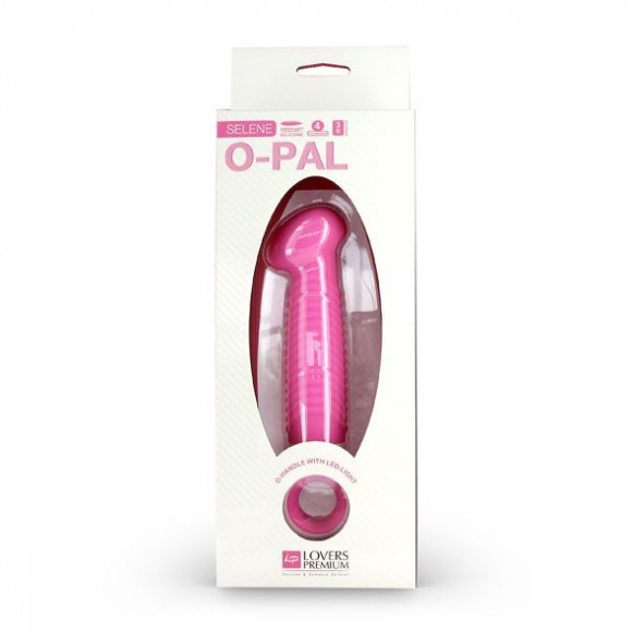 Розовый вибромассажер O-Pal Selene - 18 см. Розовый вибромассажер O-Pal Selene - 18 см.