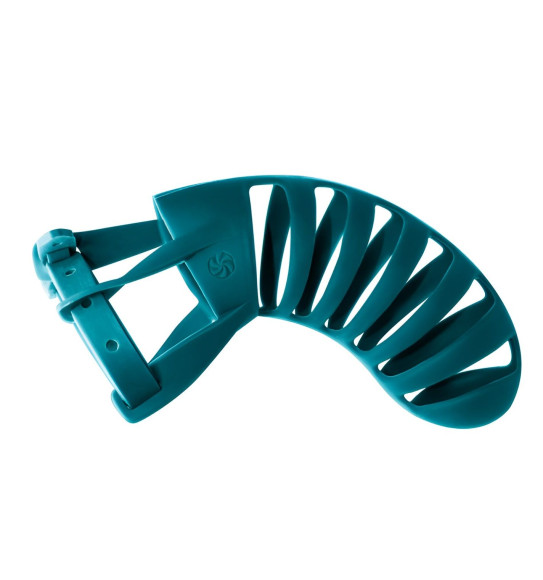 Мужской пояс верности зеленого цвета Romello