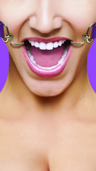 Фиолетовый расширяющий кляп Hook Gag Фиолетовый расширяющий кляп Hook Gag