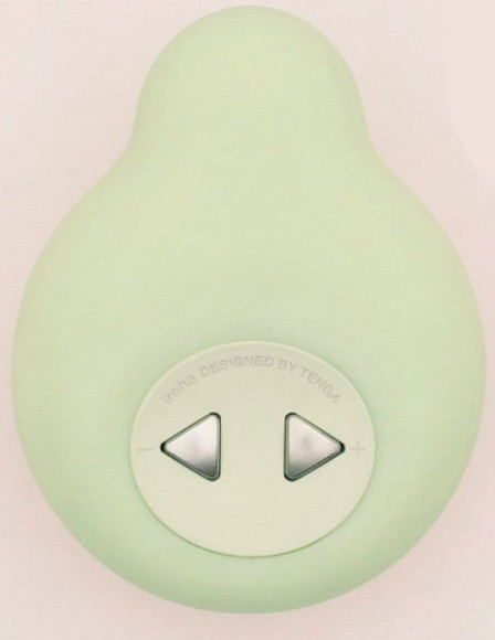 Зелёный вибромассажер для женщин IROHA MIDORI 