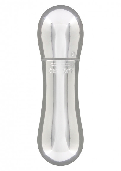 Серебристый мини-вибромассажер MINI VIBRATING MASSAGER - 8 см. Серебристый мини-вибромассажер MINI VIBRATING MASSAGER - 8 см.