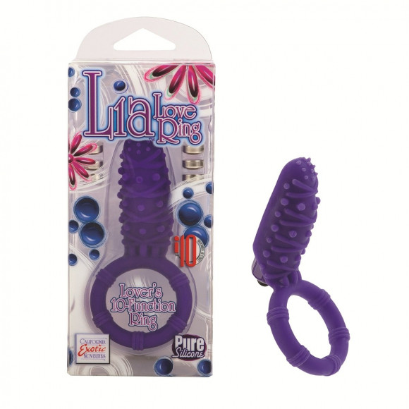 Фиолетовое эрекционное кольцо Lia Love Rings Фиолетовое эрекционное кольцо Lia Love Rings