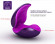 Фиолетовый вибратор для пары 2 в 1 ZINI DEUX