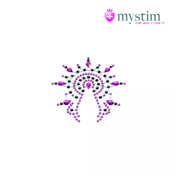 Набор наклеек из черных и розовых страз Petits Joujoux Gloria Набор наклеек из черных и розовых страз Petits Joujoux Gloria