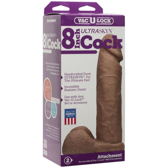 Насадка-реалистик для трусиков Харнесс Vac-U-Lock 8 ULTRASKYN Cock - 20,6 см. Насадка-реалистик для трусиков Харнесс Vac-U-Lock 8 ULTRASKYN Cock - 20,6 см.