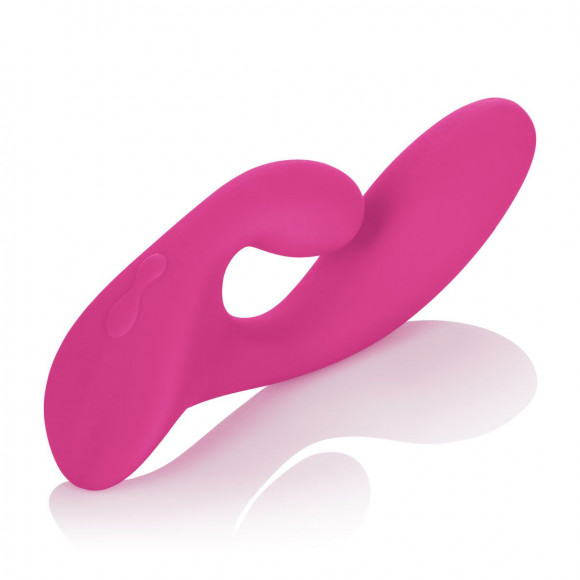 Двойной розовый вибратор Silhouette S15 - 20 см. Двойной розовый вибратор Silhouette S15 - 20 см.