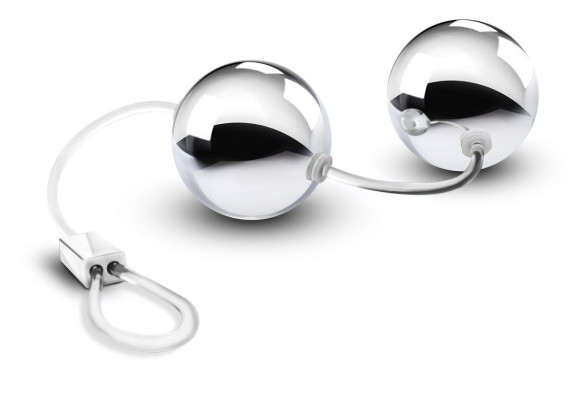 Серебристые вагинальные шарики B Yours Bonne Beads Серебристые вагинальные шарики B Yours Bonne Beads