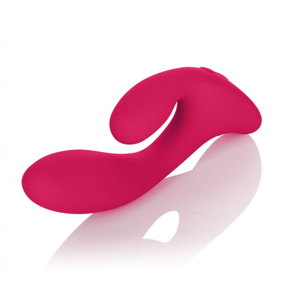 Двойной красный вибратор Silhouette S15 - 20 см. Двойной красный вибратор Silhouette S15 - 20 см.