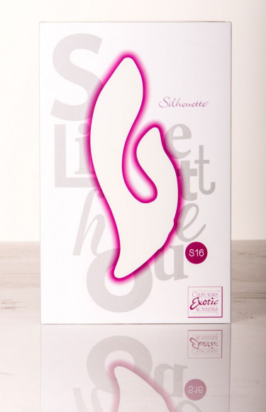 Двойной розовый вибромассажер Silhouette S16 Двойной розовый вибромассажер Silhouette S16