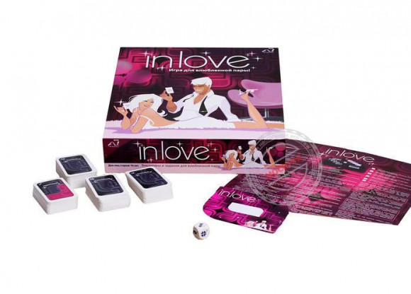 Настольная игра для влюблённых IN LOVE Настольная игра для влюблённых IN LOVE