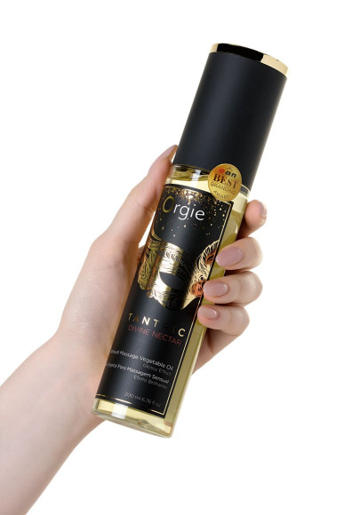 Растительное массажное масло Orgie Tantric Divine Nectar - 200 мл. Растительное массажное масло Orgie Tantric Divine Nectar - 200 мл.