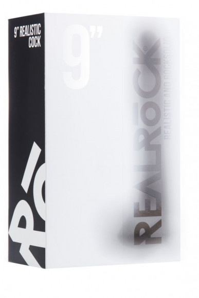 Чёрный фаллоимитатор Realistic Cock 9 - 23,5 см. Чёрный фаллоимитатор Realistic Cock 9 - 23,5 см.