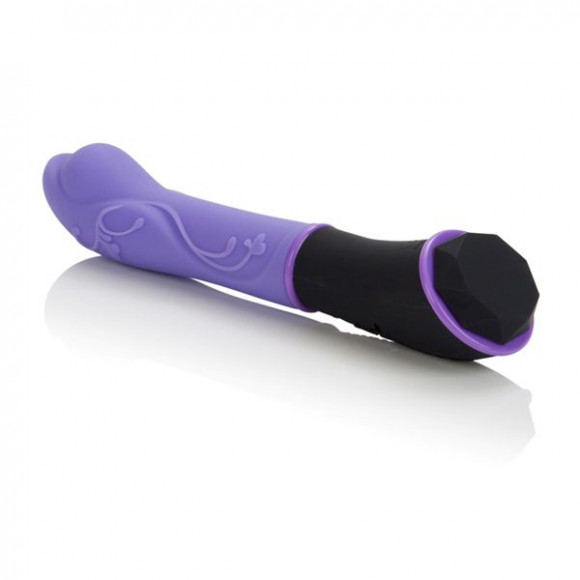 Фиолетовый вибромассажер из силикона TANTRIC AURA MASSAGER - 15 см. Фиолетовый вибромассажер из силикона TANTRIC AURA MASSAGER - 15 см.