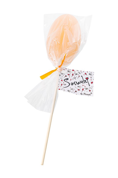 Леденец в форме вагины со вкусом бейлиз - 50 гр.