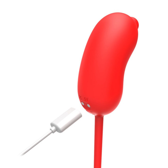 Красное виброяйцо с пультом ДУ Красное виброяйцо с пультом ДУ