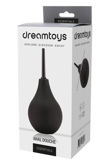 Черный конический анальный душ Anal Douche Черный конический анальный душ Anal Douche