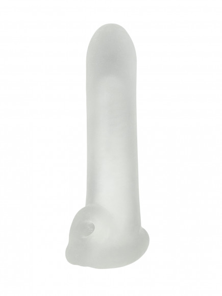 Белый фаллоудлинитель Titan - 16,5 см.
