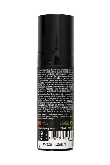 Возбуждающий интимный гель для пар Orgie Hemp Intense Orgasm - 15 мл. Возбуждающий интимный гель для пар Orgie Hemp Intense Orgasm - 15 мл.