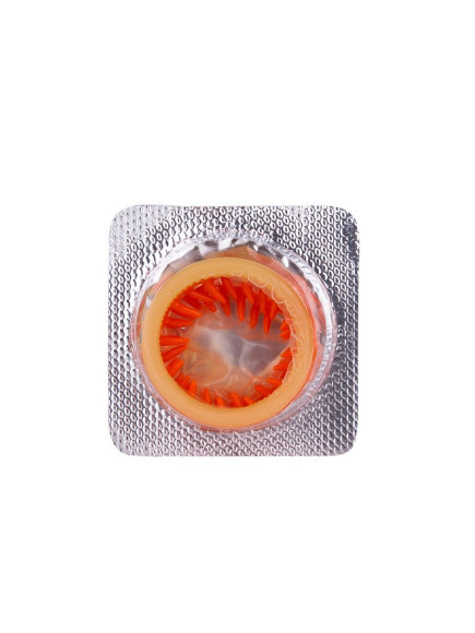 Стимулирующая насадка со спиралью из усиков Platino  Шторм 