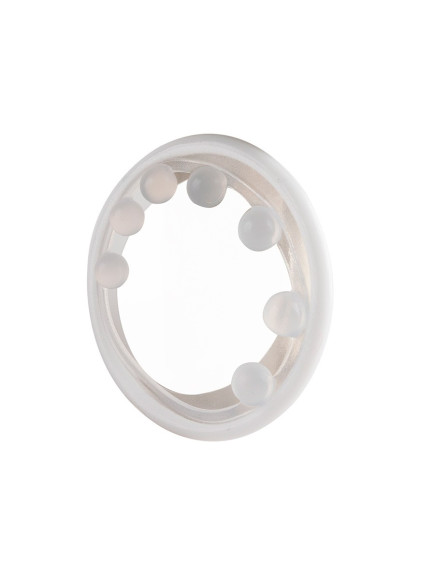 Эрекционное кольцо с мягкой стимулирующей насадкой