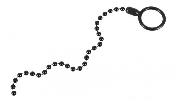 Эрекционное кольцо с цепочкой для стимуляции ягодиц