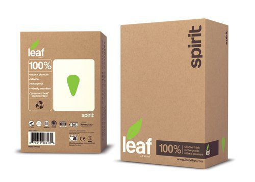 Зеленый перезаряжаемый вибромассажер Spirit by Leaf Зеленый перезаряжаемый вибромассажер Spirit by Leaf