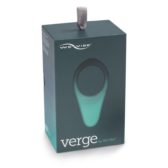 Чёрное эрекционное виброкольцо We-vibe Verge Чёрное эрекционное виброкольцо We-vibe Verge